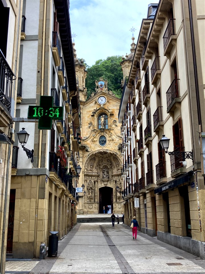 Basilica of Santa María del Coro, San Sebastian (Spain)