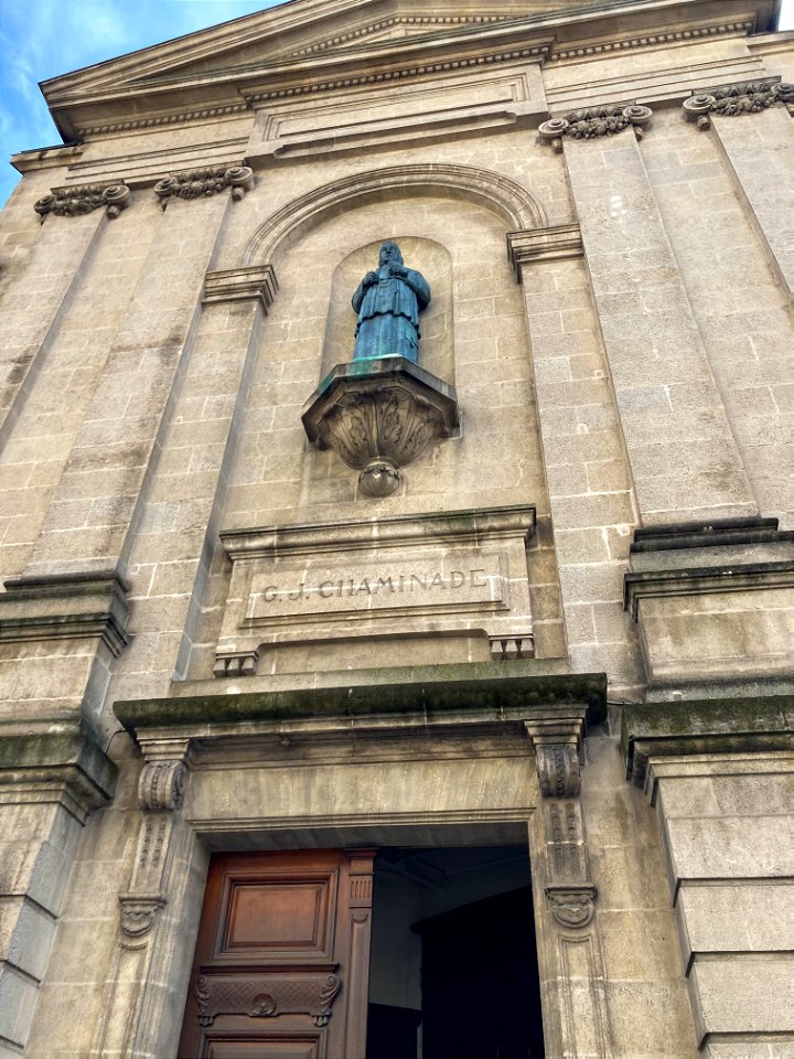 Chapel of the Madeleine Façade, Close Up: Bordeaux