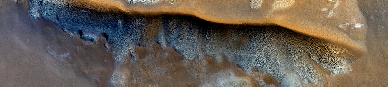 Mars - Bright and Dark Dunes photo