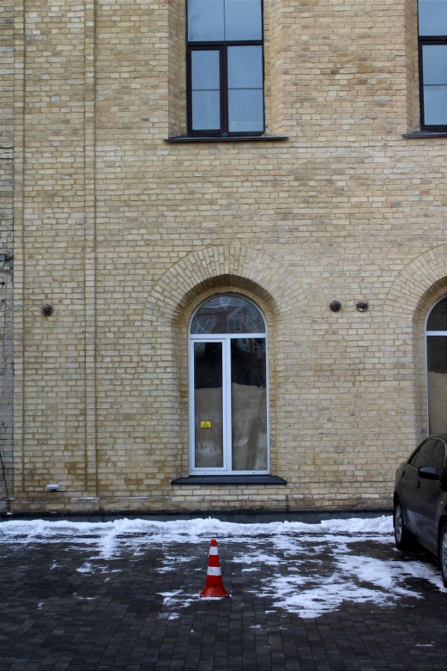 Arsenal Factory windows, Kyiv