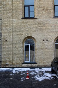 Arsenal Factory windows, Kyiv