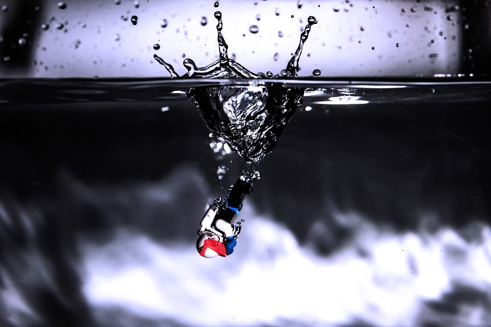 Spray blow immersion