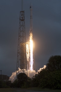 Orbital ATK's Cygnus cargo spacecraft launches