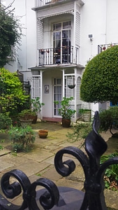 Front of the House with Garden