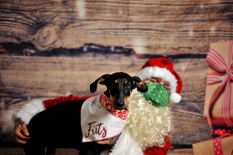 City of Elderly Love Claus for Paws Fundraiser