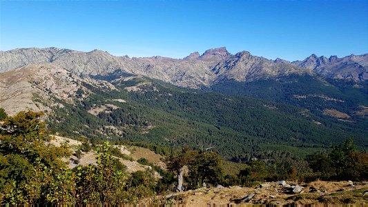 GR 20 nord Sud Etape 6 Castel di Vergiu - Manganu