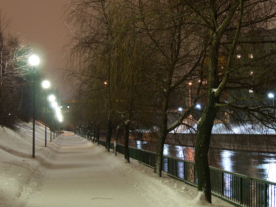 canal of the Merikoski power plant in Oulu