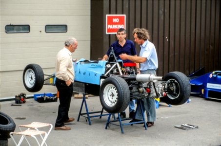 John Hayden racing 1991 photo