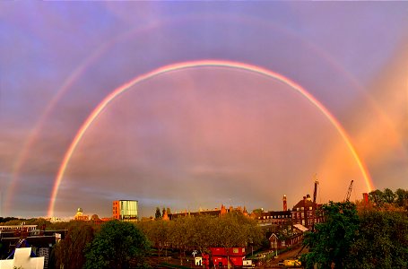 Double rainbow in Delft