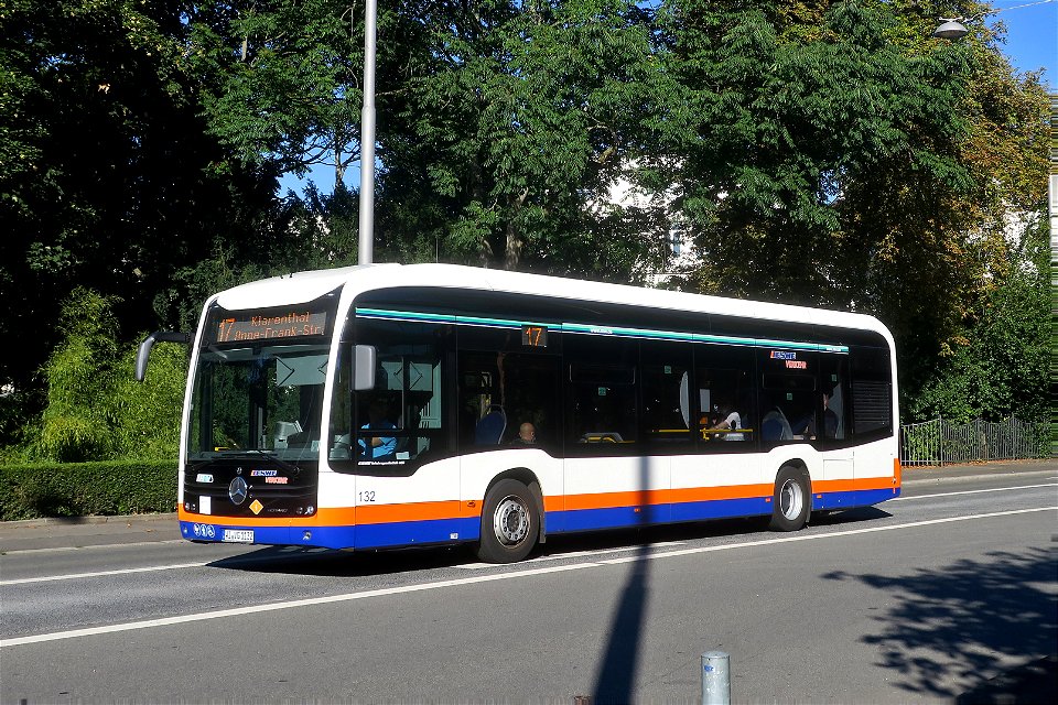 ESWE, Wiesbaden - Wagen 132- WI-VG 1132 - Mercedes-Benz O 530 eCitaro (2020) - Wiesbaden, 03.08.2022