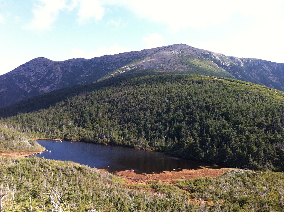 The White Mountains of New Hampshire in the fall
