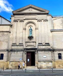 Front Façade of the Chapel of the Madeleine, Bordeaux