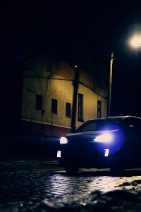 Night drive photo