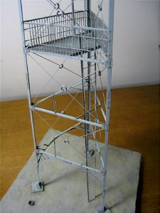 火の見櫓の模型