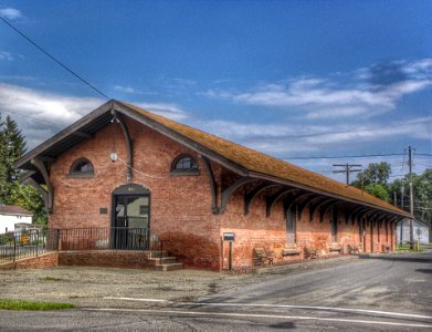Horseheads New York - Former Railroad Station - Restored - Museum