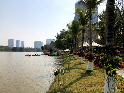 Fresh air and water
