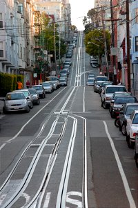 Street in San Francisco photo