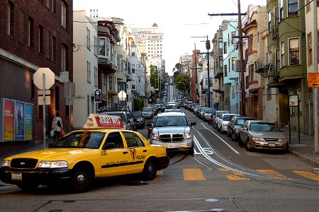 San Francisco Yellow Cab photo