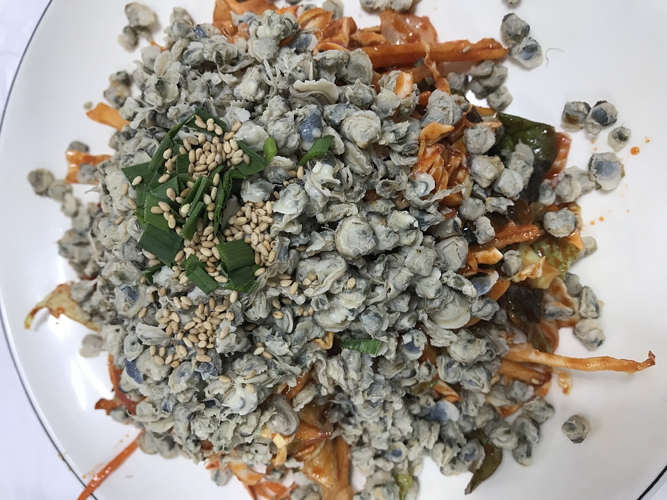 Asian Clam with vegetables