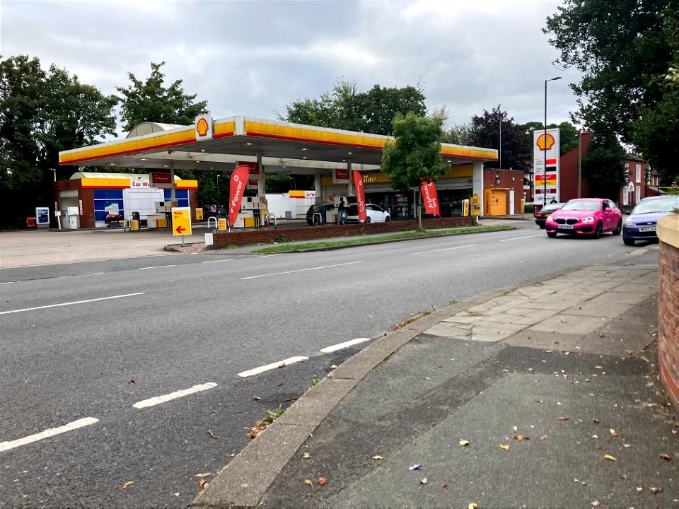 Shell Garage, Stretford Road, Urmston