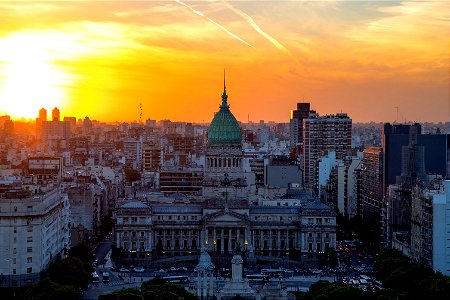 Buenos Aires Sunset photo