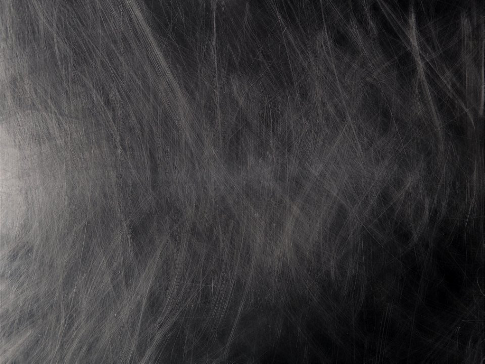scratches on black plastic