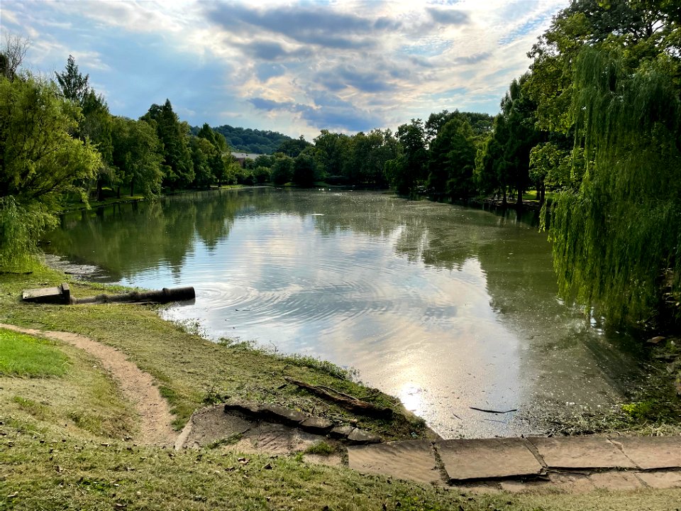 Lake in Yoctangee Park Chillicothe OH 2022