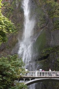 Scenic Multnomah Falls in Oregon
