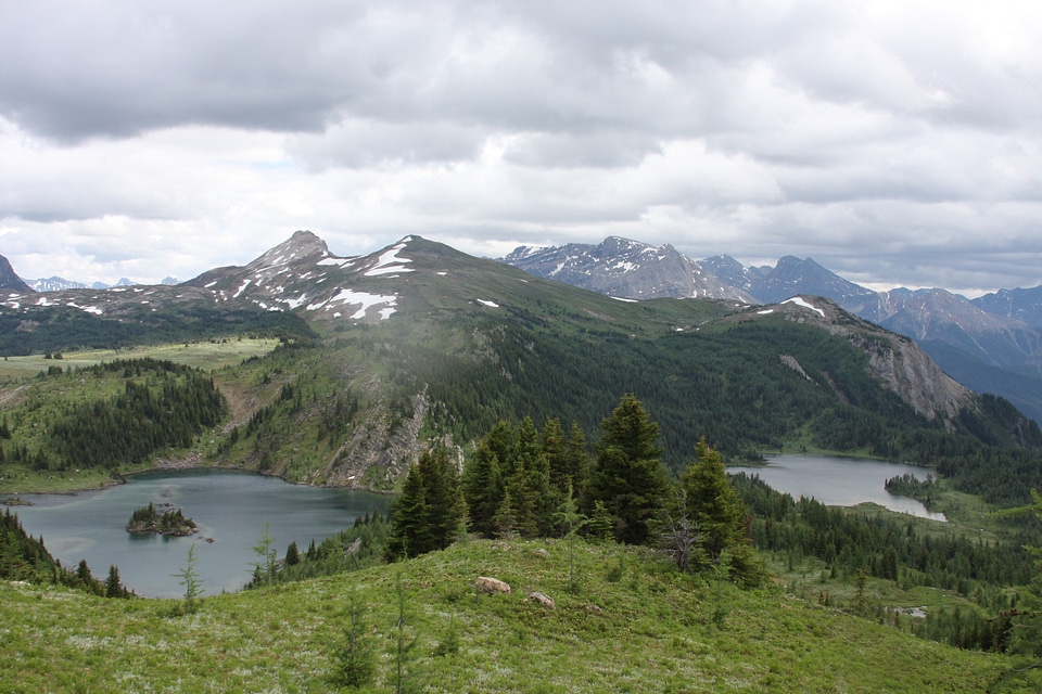 Mountain scenery of Banff National park,Alberta Canada