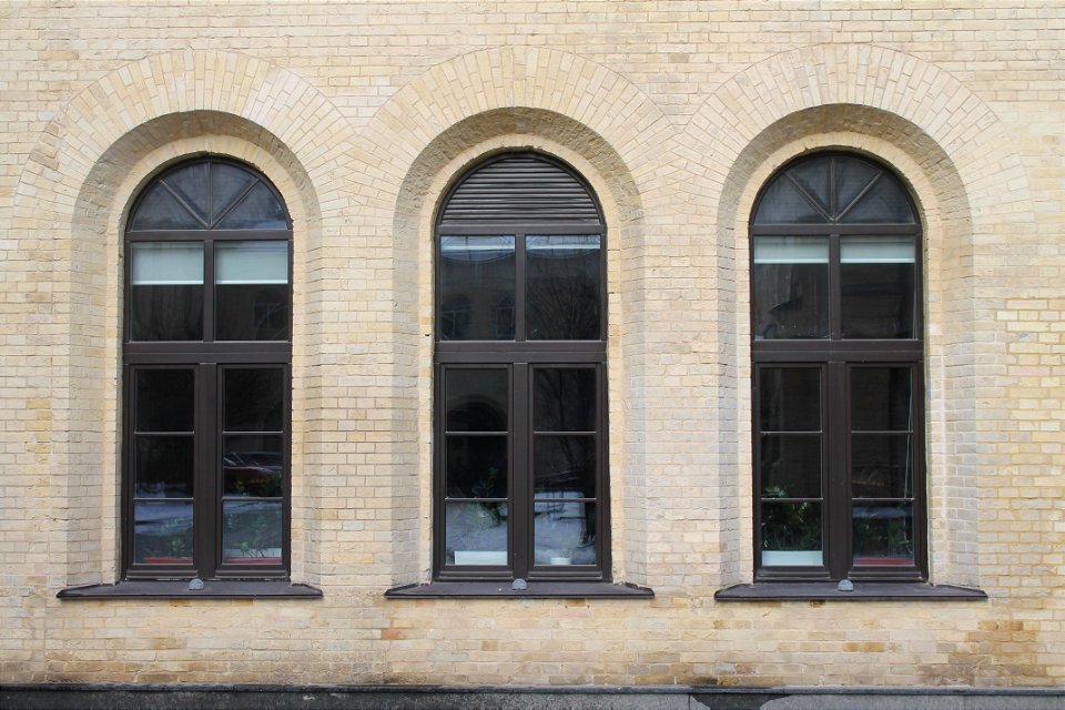 Arsenal Factory windows, Kyiv