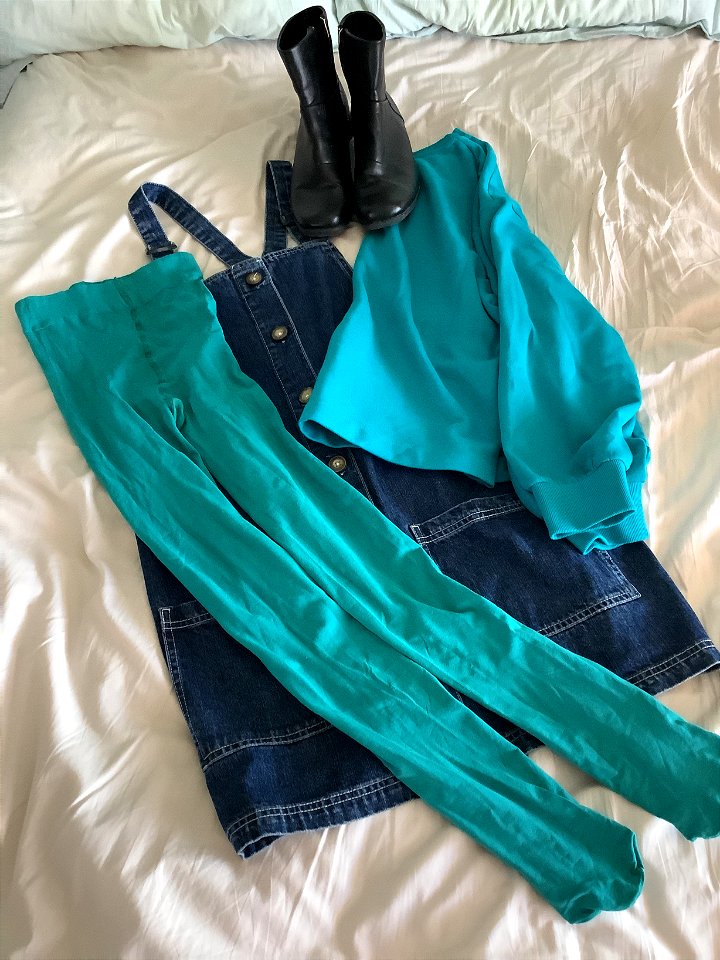 My outfit for woodland walk and church visit 💋