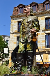 Cyrano De Bergerac Bergerac Monument Poet photo