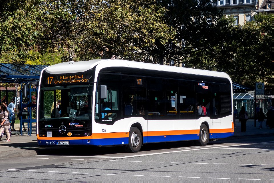 ESWE, Wiesbaden - Wagen 125 - WI-VG 1125 - Mercedes-Benz O 530 eCitaro (VIN WEB62863013140329 / 2020) - Wiesbaden, 23.09.2021
