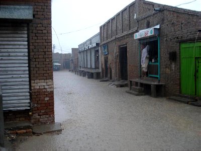 Rain in Kulachi Dera Ismail Khan Khyber Pakhtunkhwa Pakistan photo