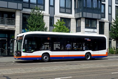 ESWE, Wiesbaden - Wagen 193 - WI-VG 1193 - Mercedes-Benz O 530 eCitaro (2021) - Wiesbaden, 22.06.2022