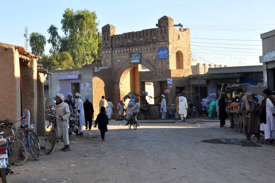 View of Shakhi Gate from Rori road Kulachi Dera Ismail Khan  Khyber Pakhtunkhwa Pakistan