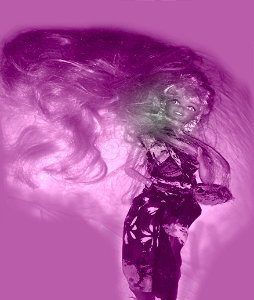 Barbie Flying hair photo