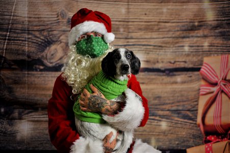 City of Elderly Love Claus for Paws Fundraiser