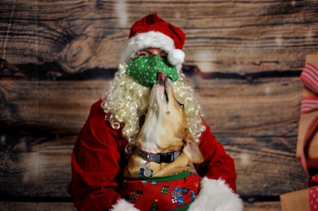 City of Elderly Love Claus for Paws Fundraiser