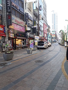 Nampo dong shopping area in Busan, South Korea