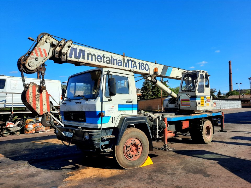 TAM 190 T 15 sa dizalicom Metalna MTA 160 / with crane Metalna MTA 160, ArcelorMittal Zenica, Bosna i Hercegovina