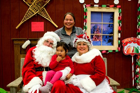 Emmonak welcomes Santa to town
