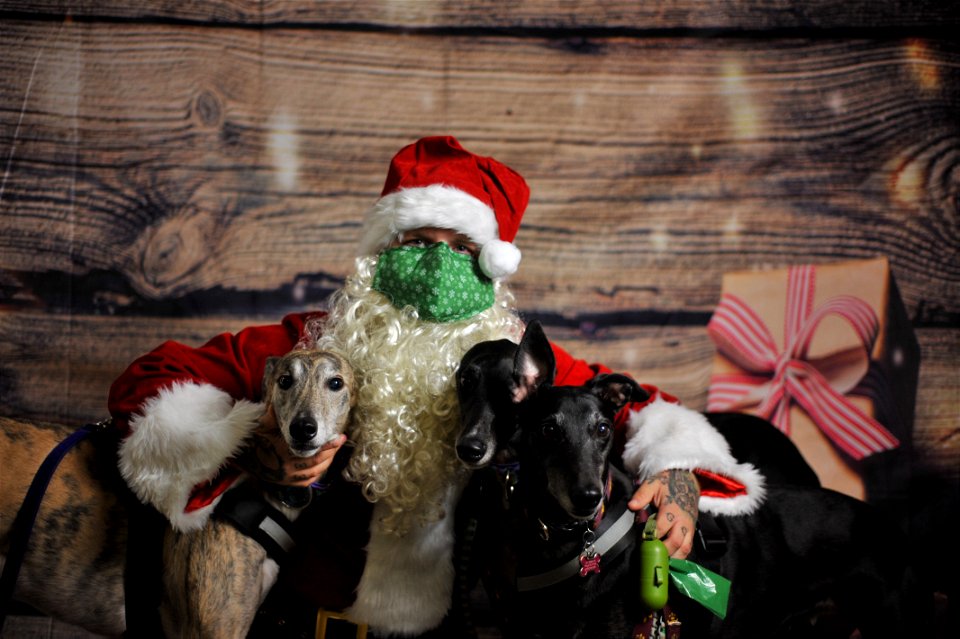City of Elderly Love Claus for Paws Fundraiser