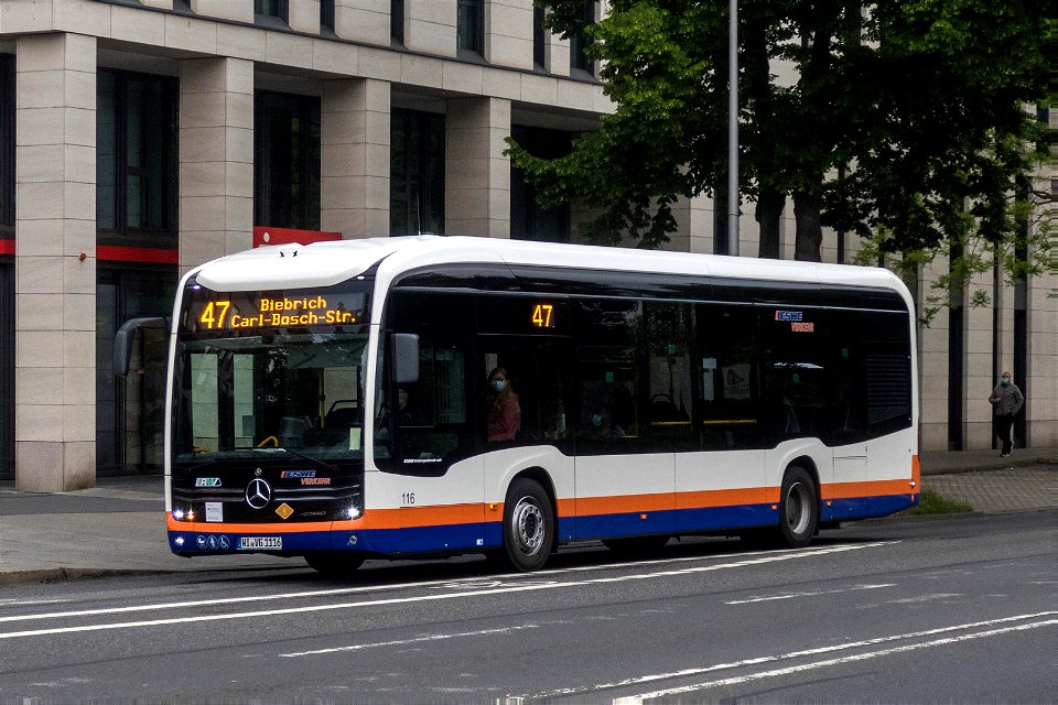 ESWE, Wiesbaden - Wagen 116 - WI-VG 1116 - Mercedes-Benz O 530 eCitaro (VIN WEB62863013140320 / 2020) - Wiesbaden, 20.05.2021