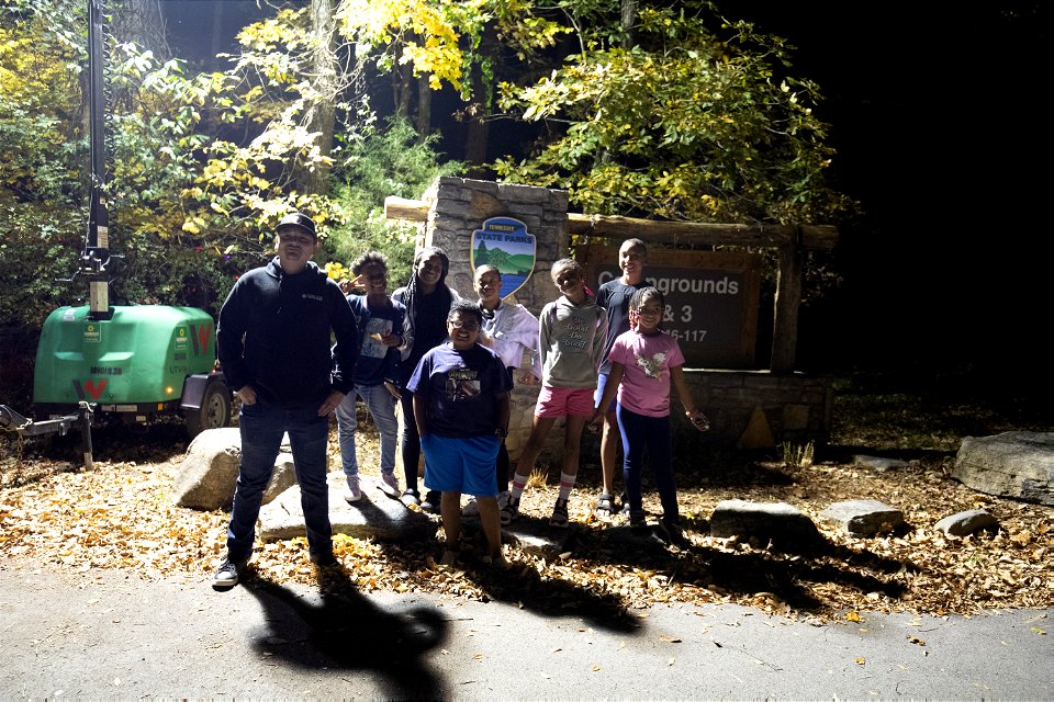 Halloween at Cedars of Lebanon State Park in Tennessee photo