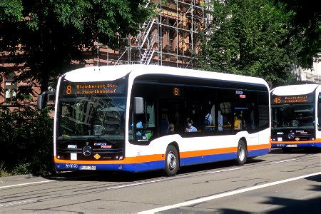 ESWE, Wiesbaden - Wagen 142- WI-VG 1142 - Mercedes-Benz O 530 eCitaro (2020) - Wiesbaden, 03.08.2022