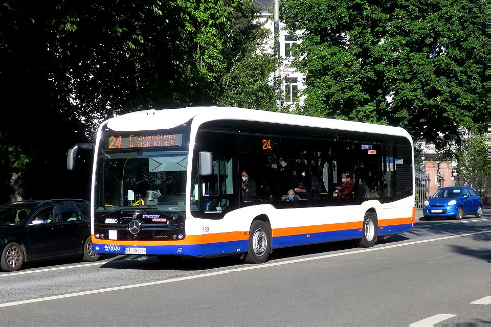 ESWE, Wiesbaden - Wagen 189 - WI-VG 1189 - Mercedes-Benz O 530 eCitaro (2021) - Wiesbaden, 02.06.2022
