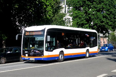 ESWE, Wiesbaden - Wagen 189 - WI-VG 1189 - Mercedes-Benz O 530 eCitaro (2021) - Wiesbaden, 02.06.2022