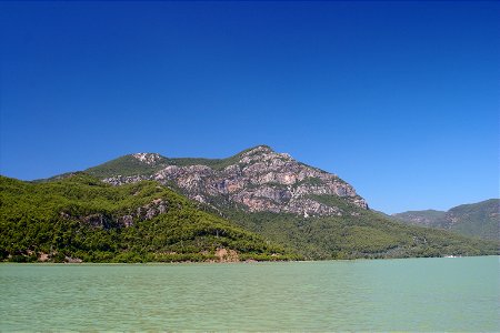 Scenic View on Dalyan River, Turkey photo