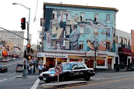 North Beach Jazz Mural